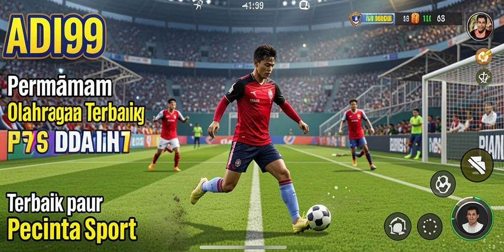 Tampilan seru gameplay ADI99 dengan berbagai jenis olahraga.
