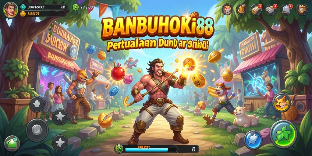 Screenshot gameplay BANBUHOKI88 yang menampilkan aksi seru dan grafis memukau.