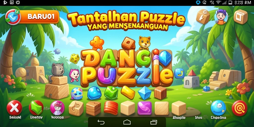 Screenshot gameplay BARU01 menampilkan tantangan yang menarik dan seru.