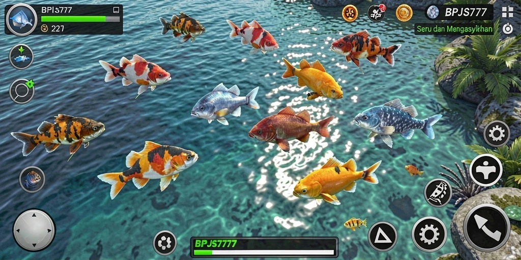 Tangkapan layar dari gameplay Tembak Ikan BPJS777 yang seru dan menantang.