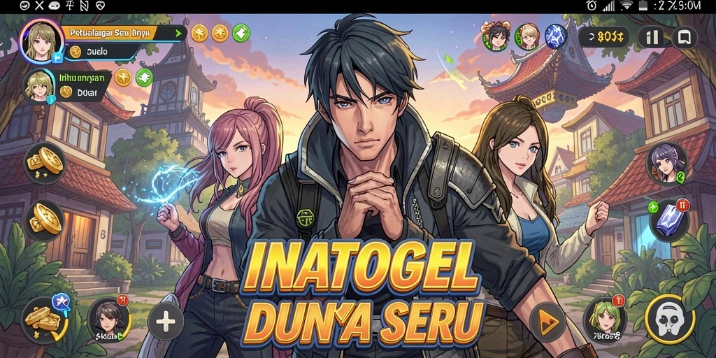 Screenshot gameplay menampilkan aksi karakter Anime dalam pertempuran.