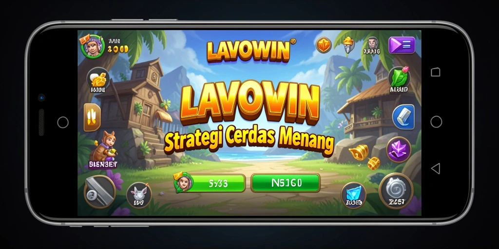 Tampilan menarik dari gameplay LAVOWIN yang menantang.