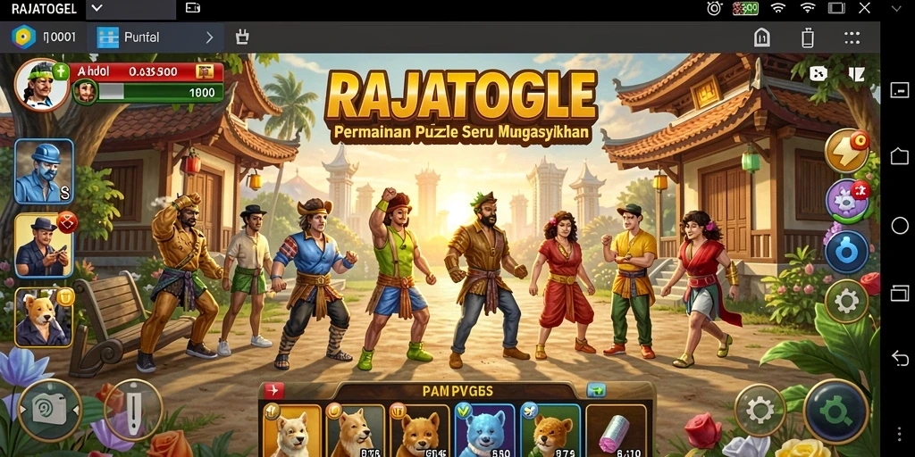 Tangkap momen seru dalam permainan Puzzle RAJATOGEL.