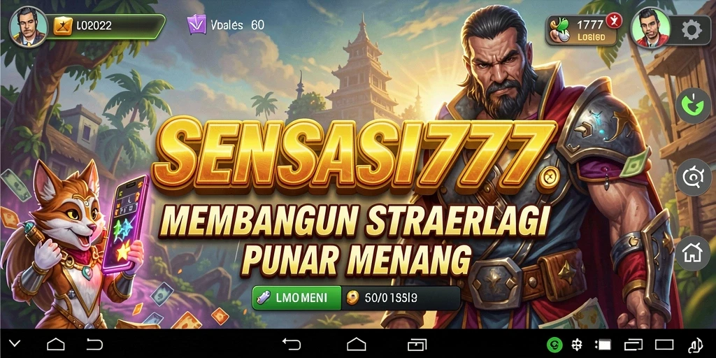 Tampilan gameplay SENSASI777 yang menarik dan penuh strategi.