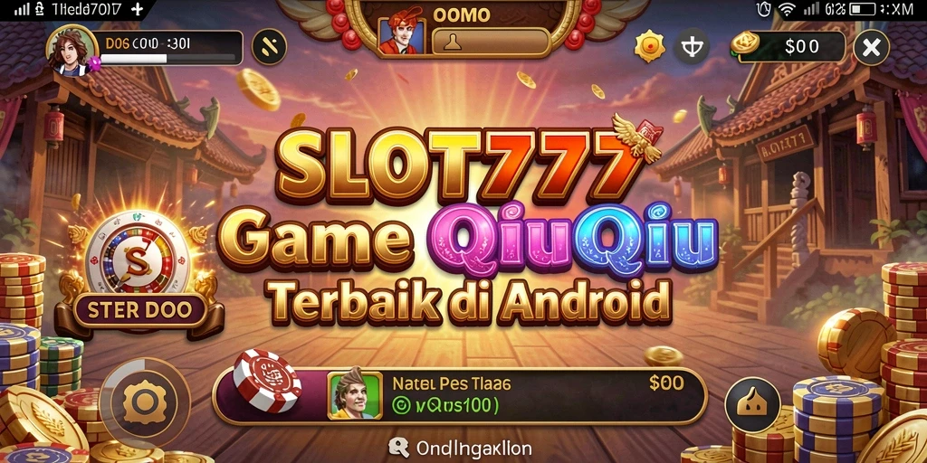 Gameplay seru QiuQiu di SLOT777 dengan grafis menarik.