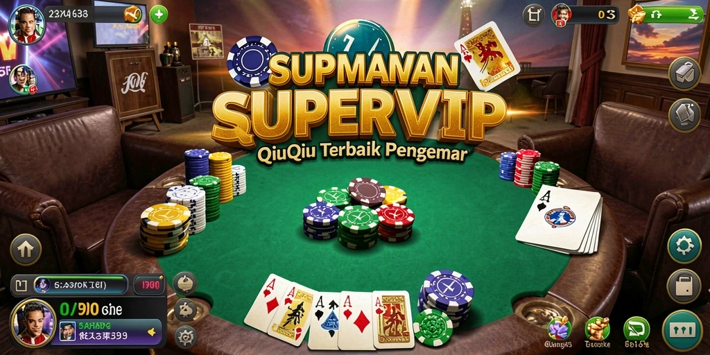 Tampilan gameplay QiuQiu yang menarik dan interaktif.
