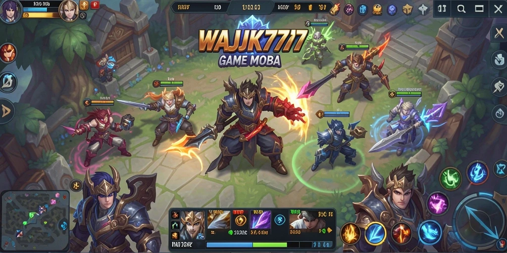 Tampilan gameplay seru dan kompetitif dari WAJIK777.